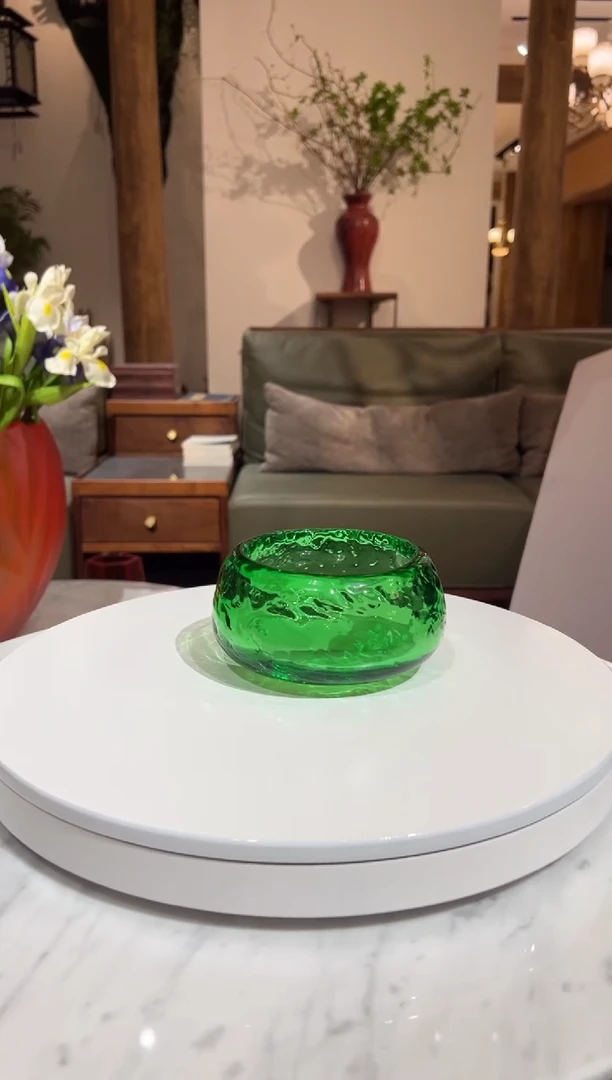 【闪购商品】摆件AJ01010绿色小收纳果碗