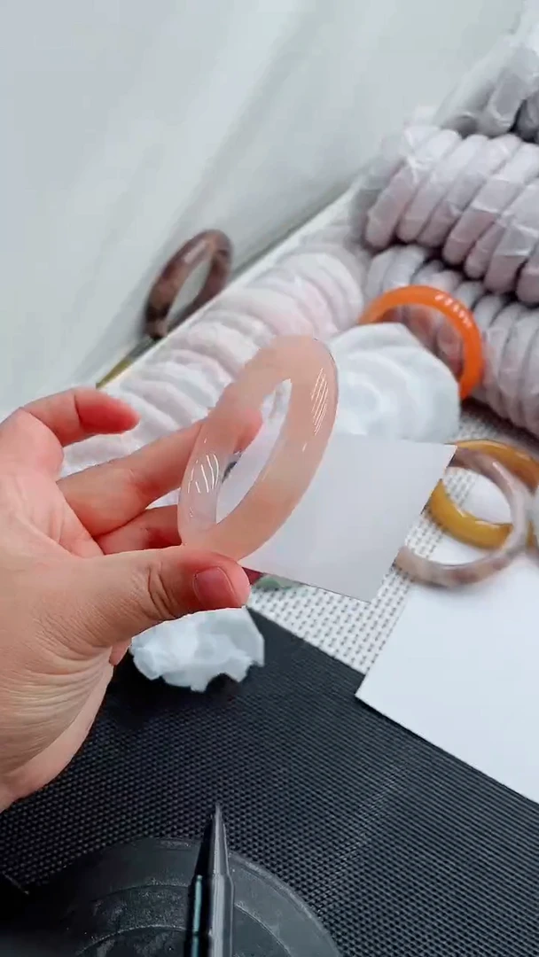 未镶嵌手镯石英质玉88-55-56