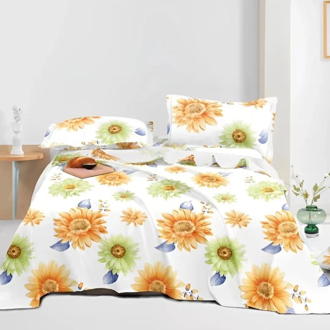 【向阳之舞】细纹老粗布纯棉布头--400*250