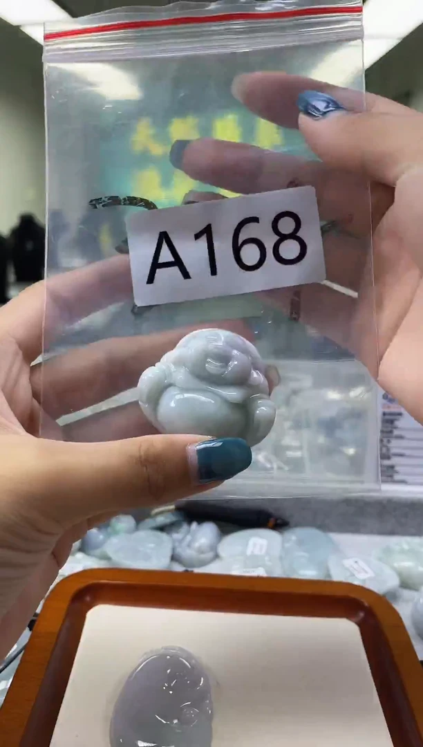 未镶嵌挂件翡翠a168