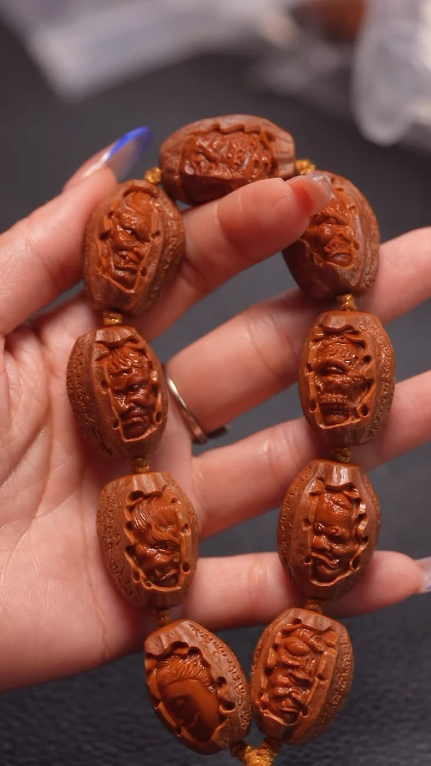 手串橄榄核2.1包衣佛魔一念