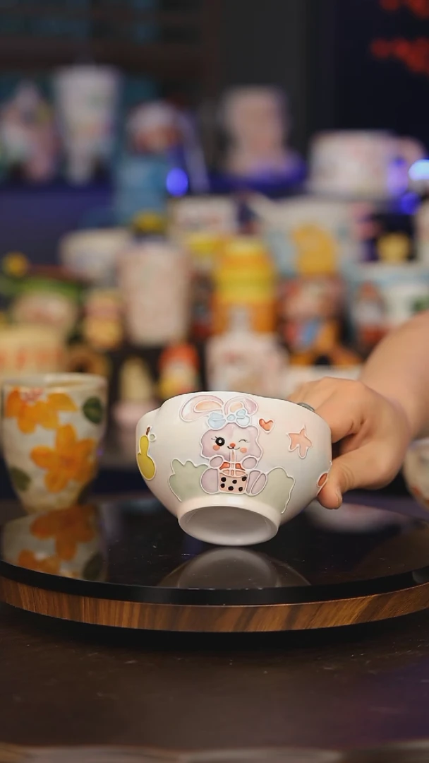 【闪购商品】摆件景德镇釉下彩绘设计师款式陶瓷