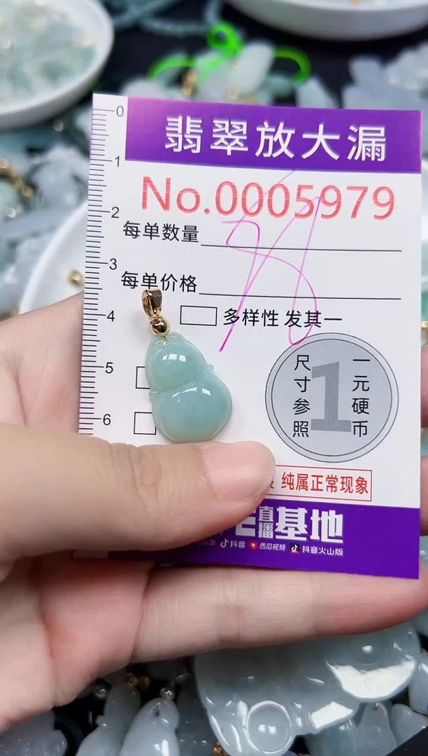 颈饰未镶嵌翡翠5979