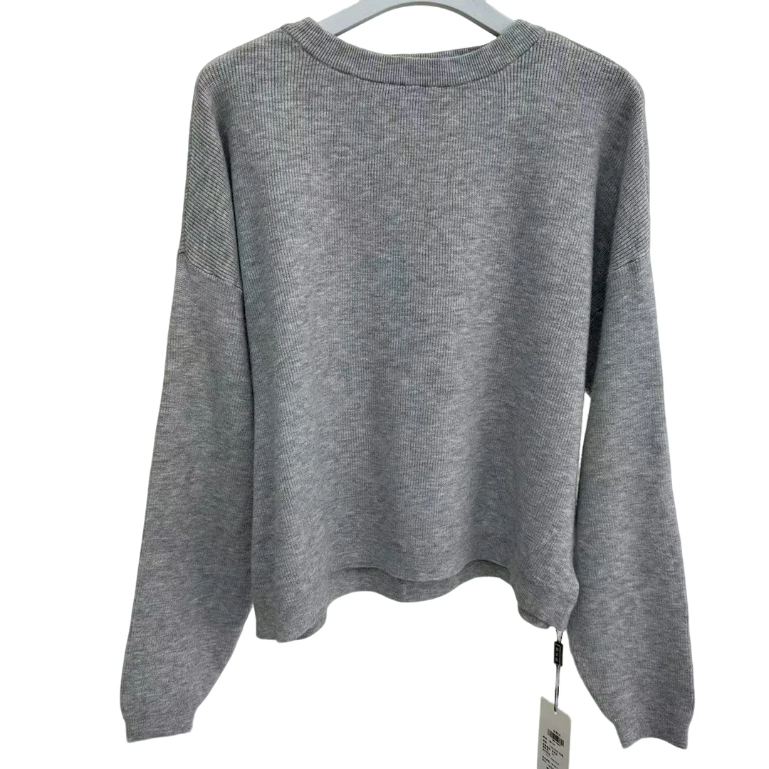 190针织衫春季新款宽松休闲圆领显瘦毛衣