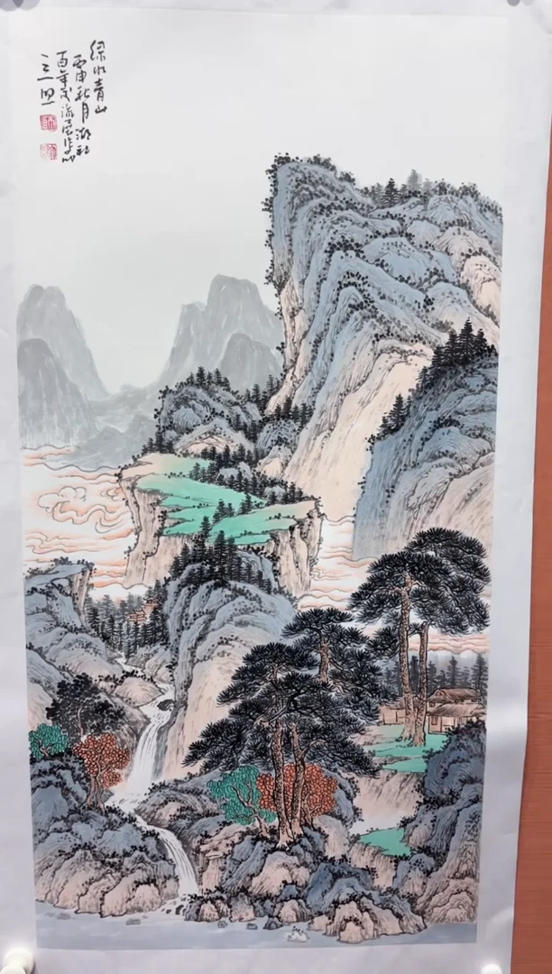 国画师立照老师国画作品