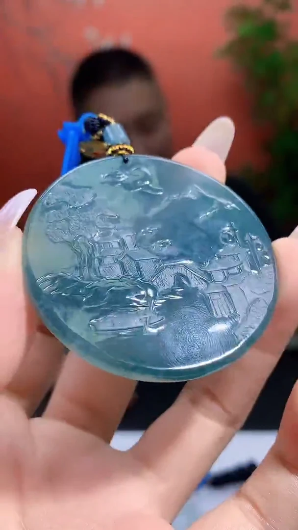 未镶嵌定制翡翠4831ty-毛货挂件12