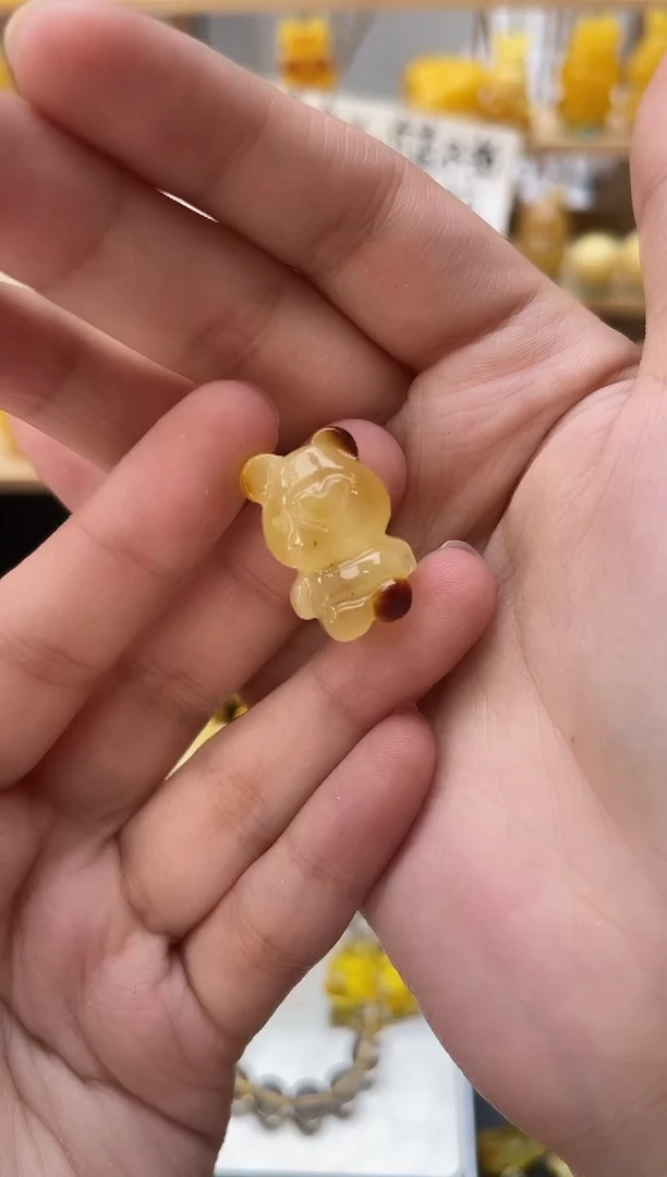 琥珀未镶嵌珠宝奇石015琥珀蜜蜡微瑕