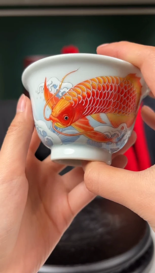 【闪购商品】杯子F09【人间瓷画】《王烛明》