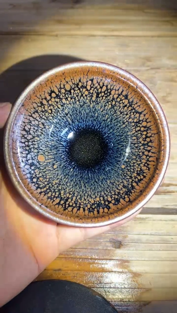 茶盏老木头精品柴烧213