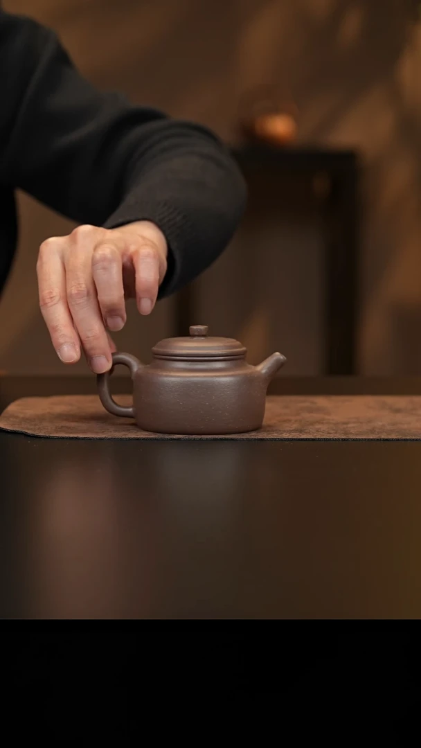 【闪购商品】紫砂茶壶允禾斋wky 天青 德钟 160c