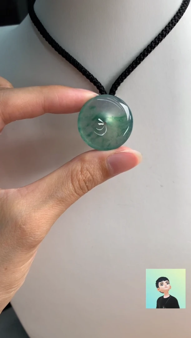 翡翠未镶嵌颈饰24.7-5.6