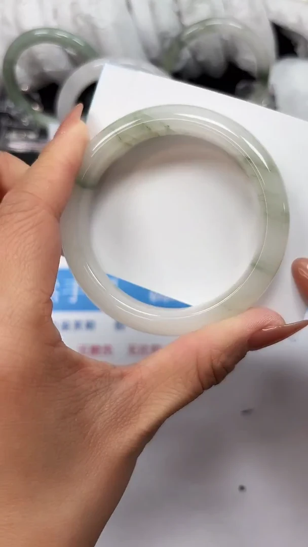 未镶嵌手镯石英质玉A74-56/57/58