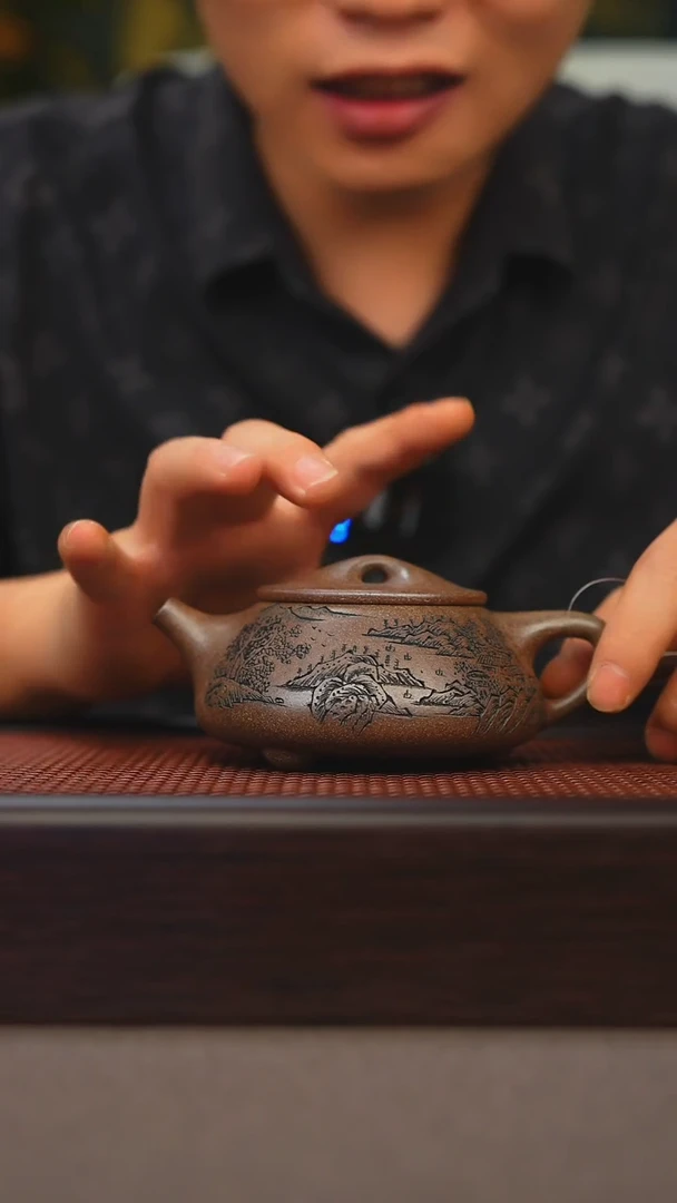 茶壶紫砂原矿紫砂手工茶壶