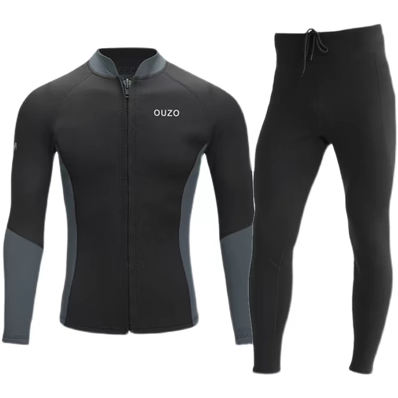 潜水服分体防寒保暖冲浪摩托艇冲浪服救援游泳装备水母湿衣夏季薄