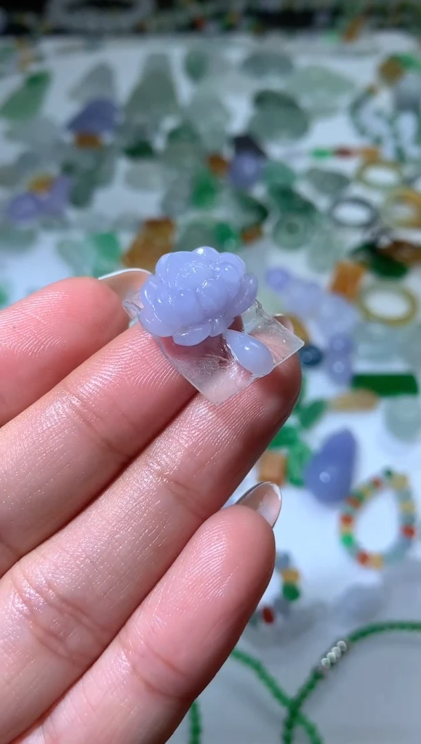 未镶嵌定制翡翠毛货