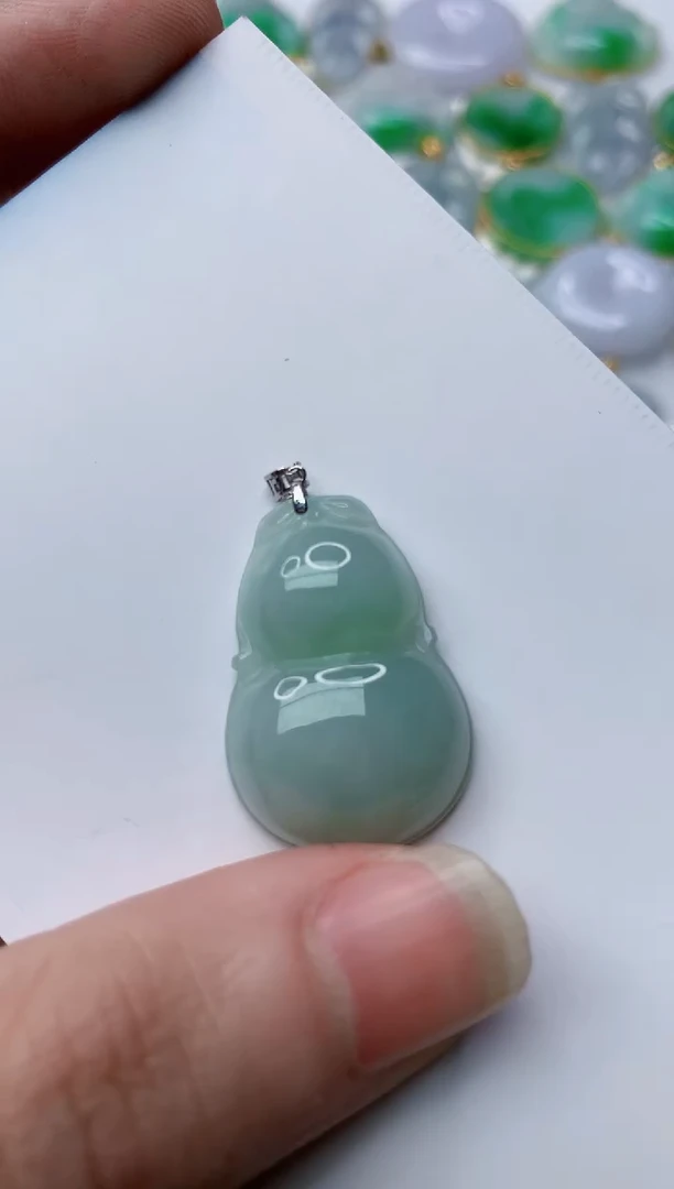 【闪购商品】翡翠颈饰18K金镶嵌41.........