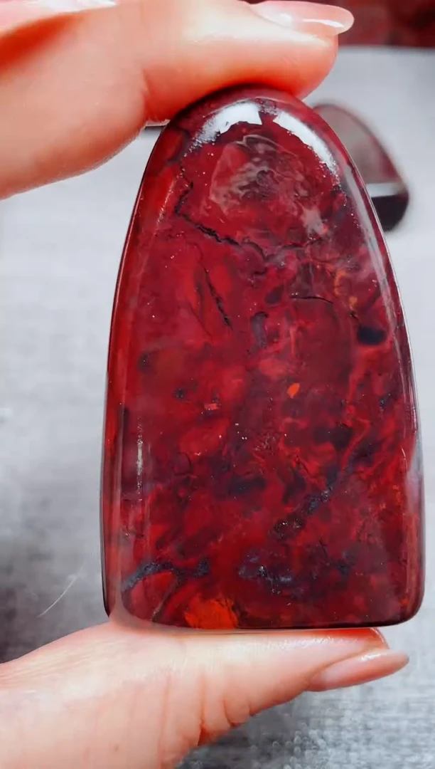 玉桂林鸡血玉素章--10