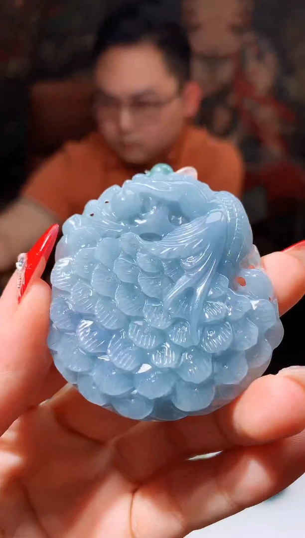 【闪购商品】定制翡翠未镶嵌L-@@QJYD12214