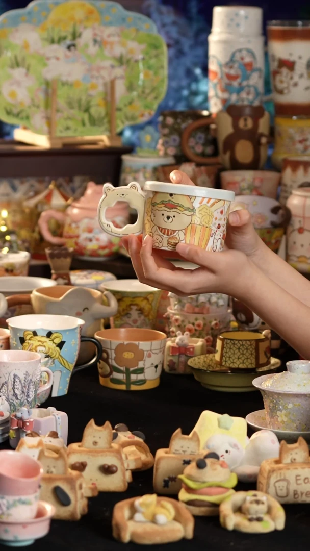 其他陶景德镇釉下彩手绘设计师款陶瓷