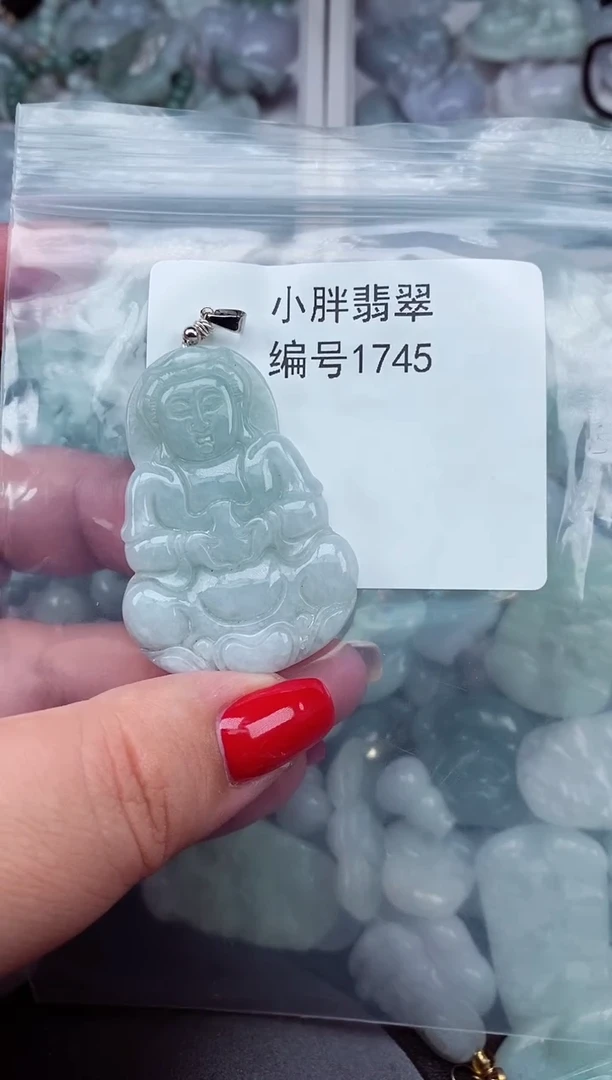 颈饰未镶嵌翡翠缅甸天然A货翡翠1745