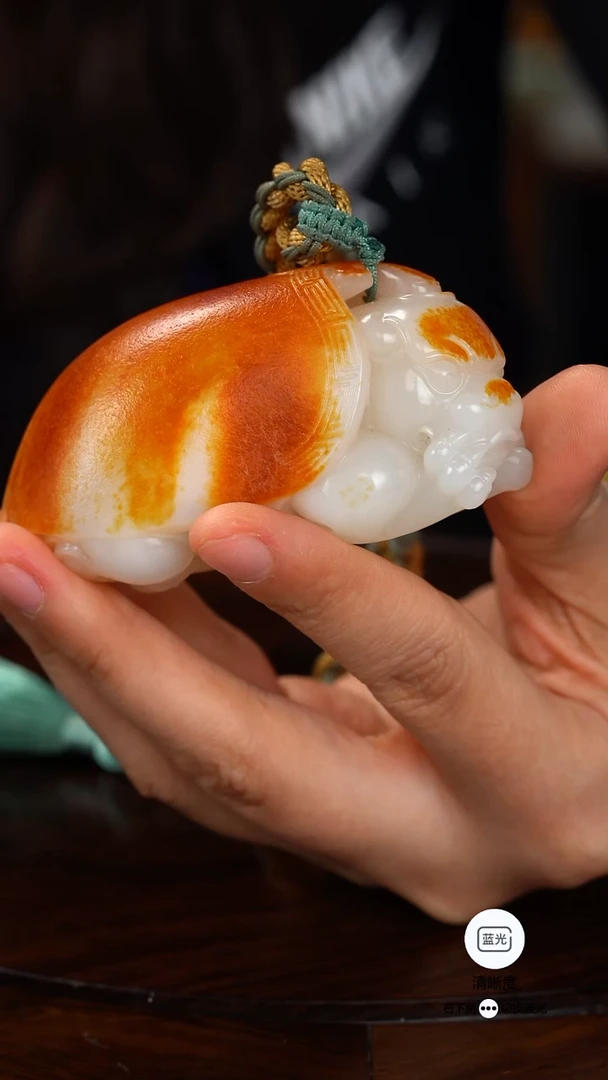 未镶嵌和田玉把件斐*荣归故里