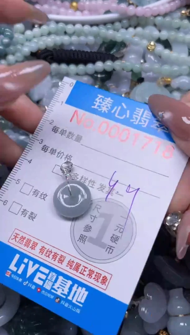 颈饰未镶嵌翡翠1718