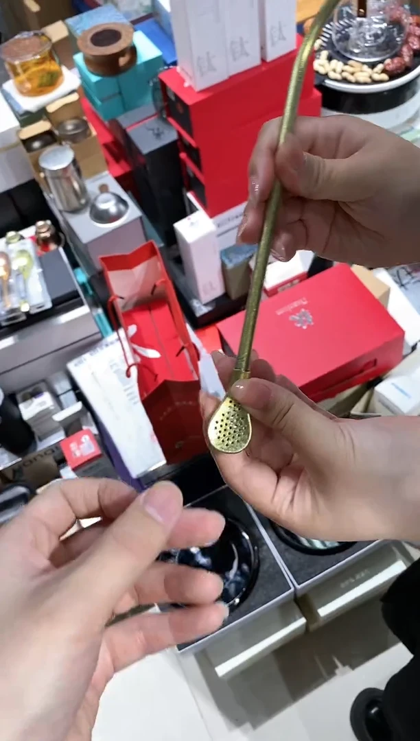 【闪购商品】金色吸管