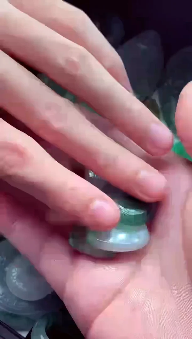 未镶嵌定制翡翠庞**#翡翠毛货定制