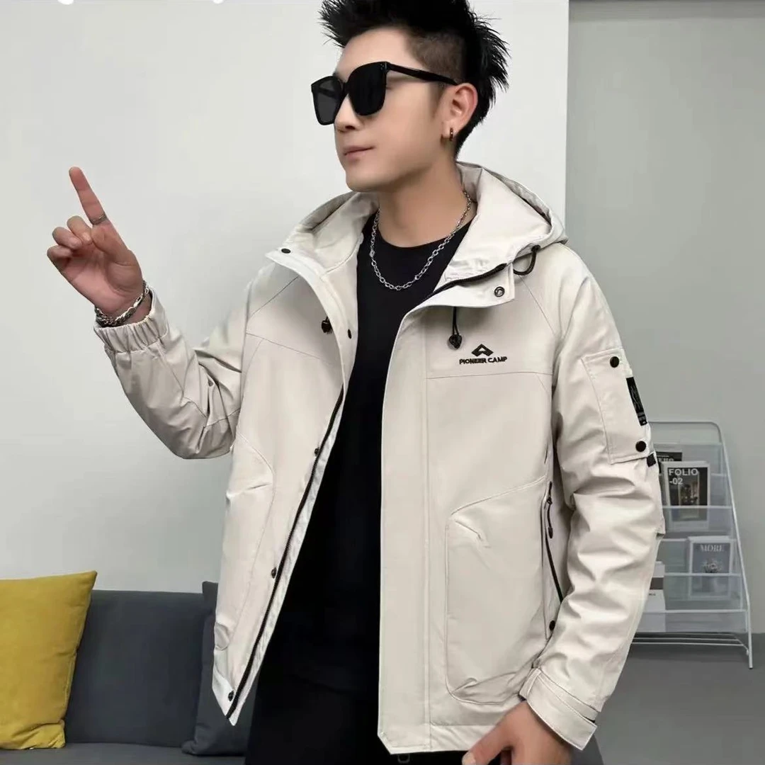 89015男士秋冬新款休闲流行夹克加厚二棉