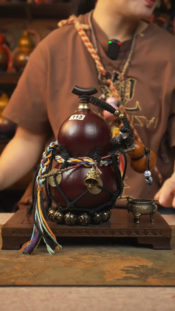 113大漆一物一拍记葫堂出品【不带手串】