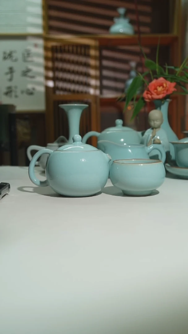 珑匠天青倒烧西施二级加珑匠禅定二级安全包装