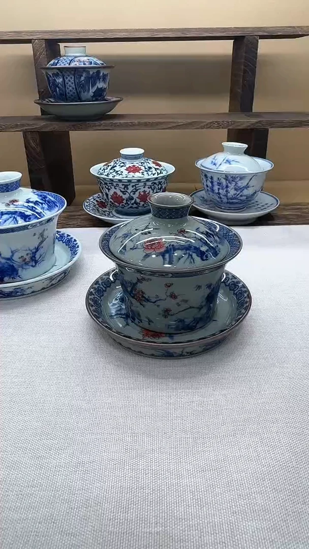 【闪购商品】景德镇制盖碗系列家用高端