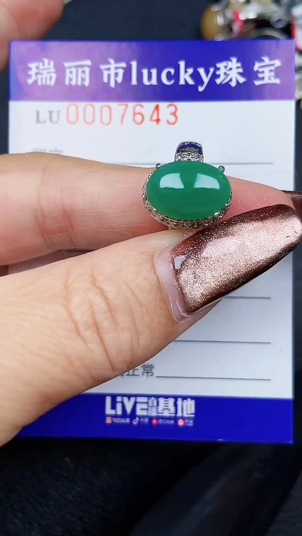 颈饰未镶嵌翡翠7643