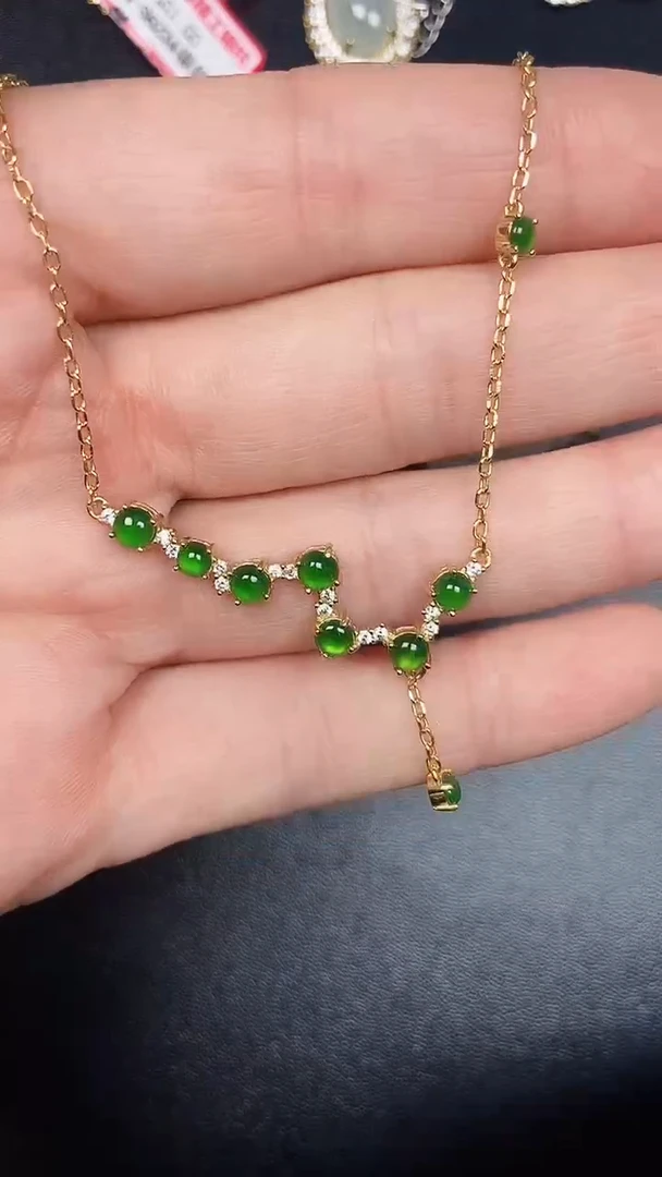 银S925镶嵌戒指翡翠4500