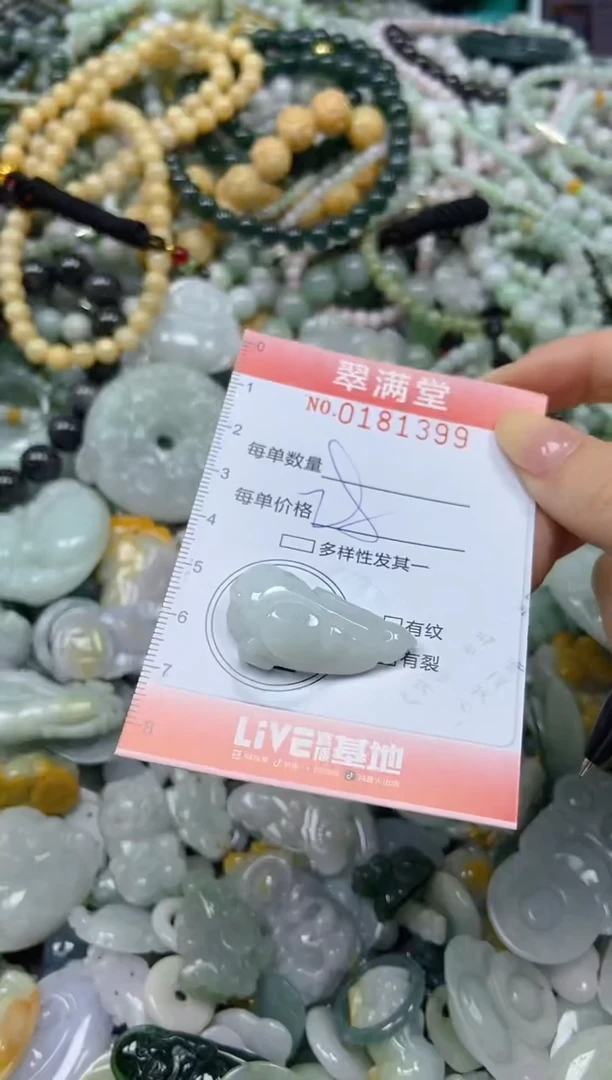 颈饰未镶嵌翡翠闪购0181399