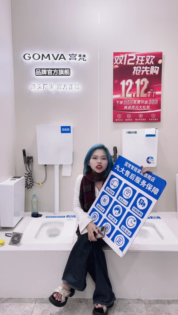 ? 蹲坐一体不包安装