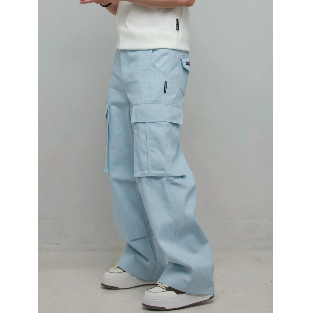 M26D冰蓝牛仔工装裤