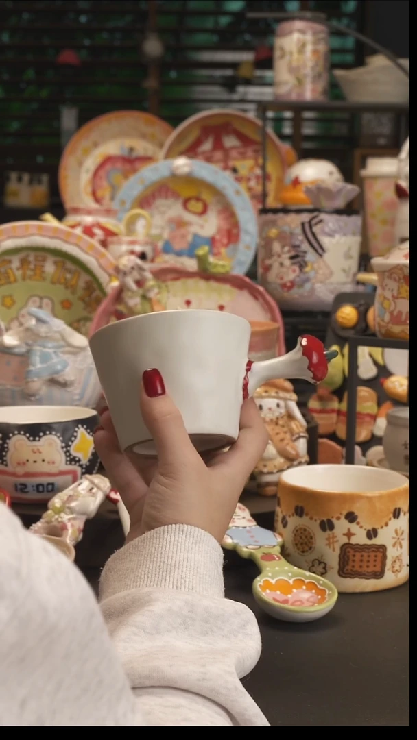 【原创设计】德化手绘陶瓷