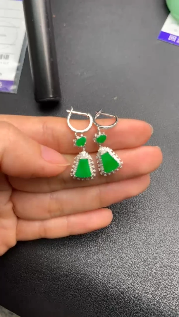 【闪购商品】定制翡翠18K金镶嵌模式推广期24小时鉴赏期