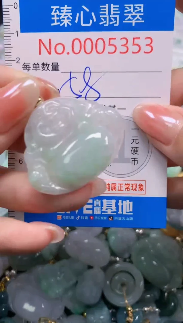 吊坠(不含链)未镶嵌翡翠5353