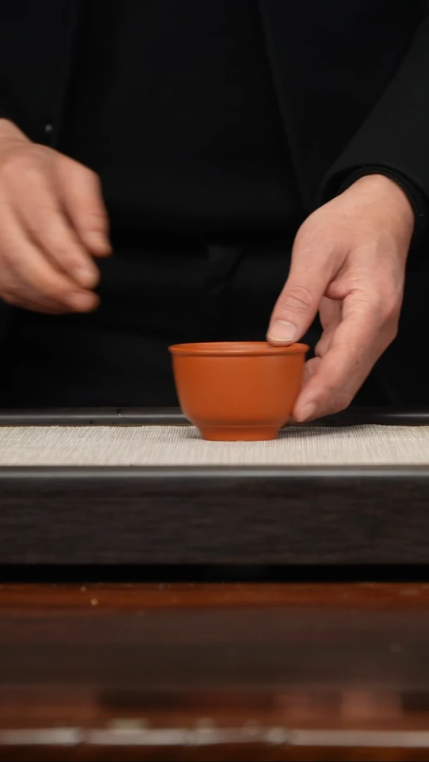 【闪购商品】紫砂茶壶朱泥云底杯