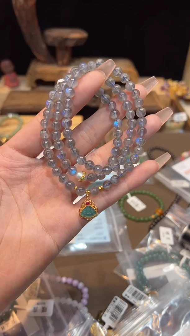 【闪购商品】长石手链未镶嵌手饰@@D2441