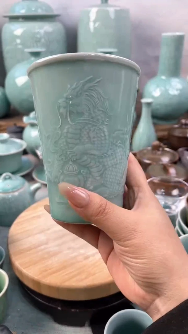 【闪购商品】特价 微瑕 慧仙青瓷