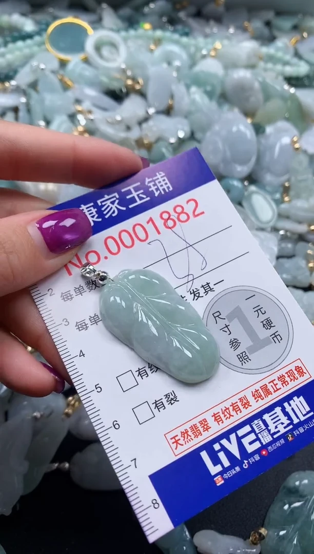 颈饰未镶嵌翡翠1882