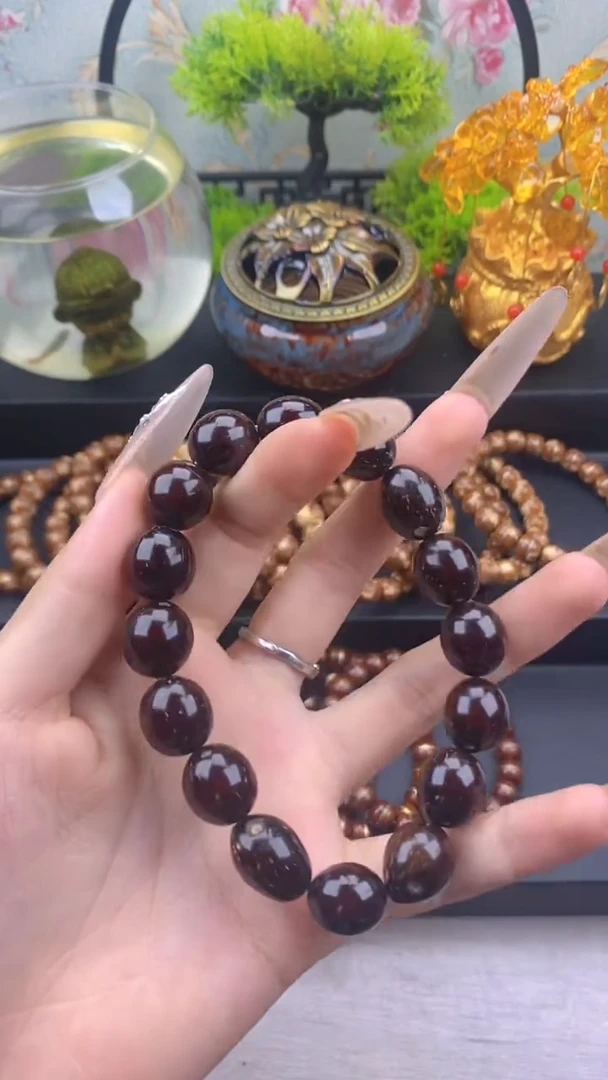 紫金鼠手串紫金鼠枣珠1号