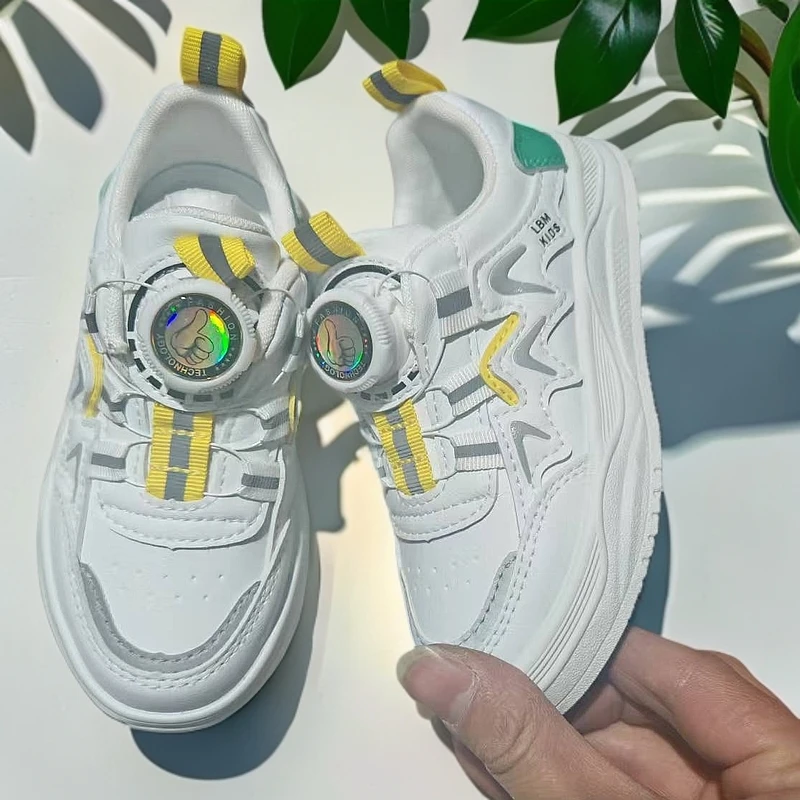 538儿童鞋子春秋季新款小学生男女童百搭运动鞋软底潮鞋