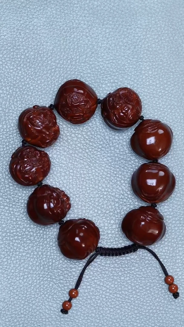橄榄核手串26财神手串