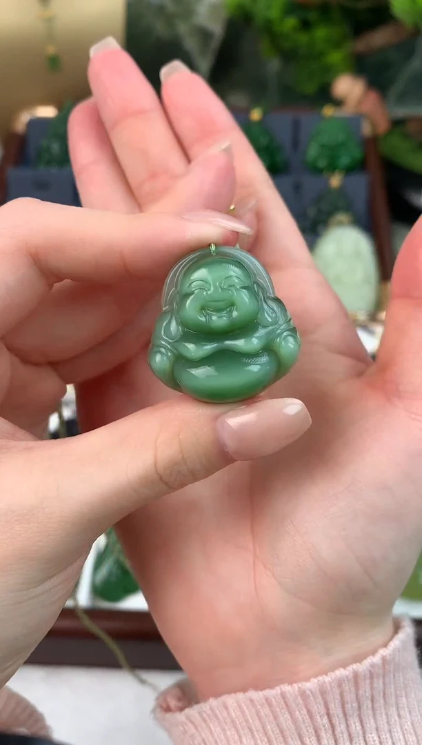 颈饰未镶嵌和田玉吊坠30mm