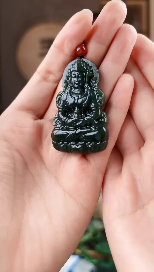 颈饰未镶嵌和田玉拍一发一，多样性发货