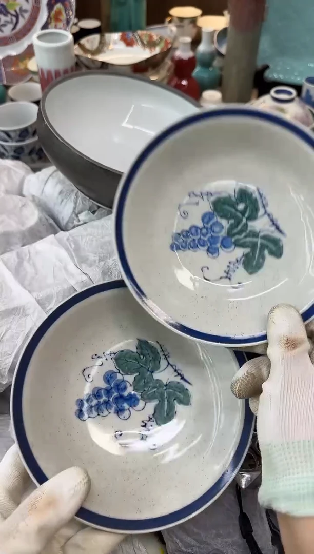 茶盏浅*夏瓷器瓷器瓷器瓷器